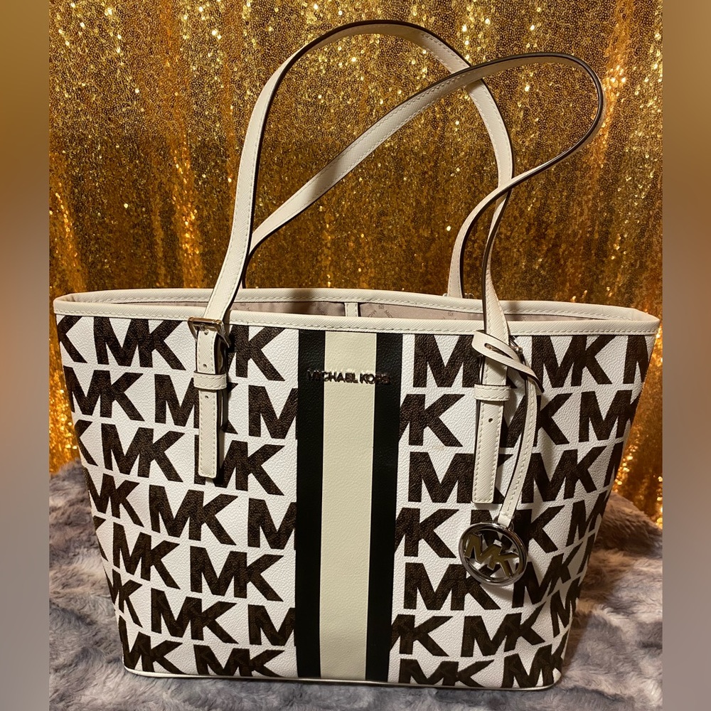 MICHAEL Michael Kors ✨ Jet Set Travel 👜 Medium Carryall Tote 🎀 NWT‼️